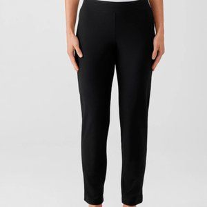 Eileen Fisher, black NWT, Washable Stretcch Crepe